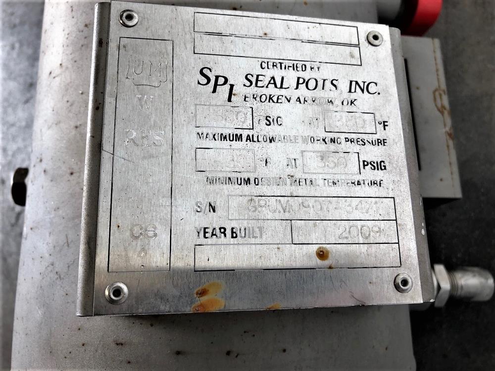 Chesterton 3-Gallon Stainless Steel Seal Pot Tank SPUM0907